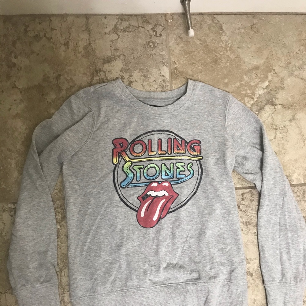 Rolling Stones graphic crew neck